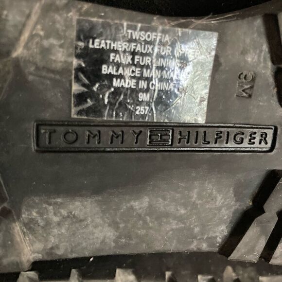 TOMMY HILFIGER,Women’sBoots,Black Suede 9M‎ - Picture 5 of 12